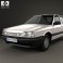 Renault 21 1986 3d model