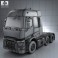 Renault T Tractor Truck 2013 3d model