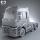 Renault T Tractor Truck 2013 3d model
