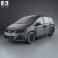 Seat Alhambra 2010 3d model