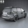 Seat Alhambra 2010 3d model
