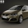Seat Alhambra 2010 3d model