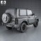 TagAZ Tager 3-door 2008 3d model