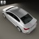 Toyota Avensis with HQ interior 2012 3d model