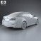 Toyota Camry Hybrid 2011 3d model