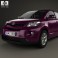 Toyota Urban Cruiser with HQ interior 2008 3d model