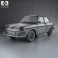 Volkswagen 1500 (Type 3) notchback 1961 3d model