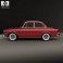 Volkswagen 1500 (Type 3) notchback 1961 3d model
