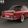 Volkswagen 1500 (Type 3) notchback 1961 3d model