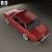 Volkswagen 1500 (Type 3) notchback 1961 3d model