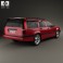 Volvo 850 wagon 1992 3d model