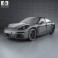 Porsche Panamera Disel 2014 3d model