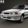 VAZ Lada Samara (2114) hatchback 5-door 1997 3d model