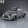 Willys Americar DeLuxe Coupe 1940 3d model