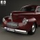 Willys Americar DeLuxe Coupe 1940 3d model