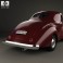 Willys Americar DeLuxe Coupe 1940 3d model