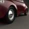 Willys Americar DeLuxe Coupe 1940 3d model