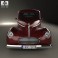 Willys Americar DeLuxe Coupe 1940 3d model