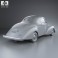 Willys Americar DeLuxe Coupe 1940 3d model