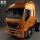 Iveco Stralis Tractor Truck 2012 3d model