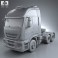 Iveco Stralis Tractor Truck 2012 3d model