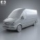 Mercedes-Benz Sprinter Panel Van SWB HR 2013 3d model