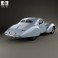 Talbot-Lago Teardrop Coupe 1938 3d model