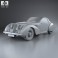 Talbot-Lago Teardrop Coupe 1938 3d model