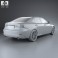 Lexus IS (XE30) 2013 3d model