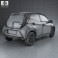 Toyota Aygo 5-door 2014 3d model