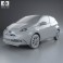 Toyota Aygo 5-door 2014 3d model