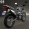 Honda NX 400i Falcon 2014 3d model