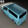 Nissan e-NV200 Evalia 2014 3d model
