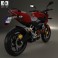 Bajaj Pulsar 200 2012 3d model