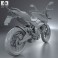 Bajaj Pulsar 200 2012 3d model