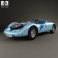 Bugatti Type 57G Tank 1936 3d model