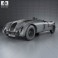 Bugatti Type 57G Tank 1936 3d model