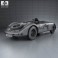 Bugatti Type 57G Tank 1936 3d model
