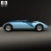 Bugatti Type 57G Tank 1936 3d model