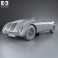 Bugatti Type 57G Tank 1936 3d model