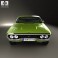 Plymouth Satellite 1971 3d model