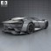 Citroen GT with HQ interior 2008 3d model