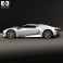 Citroen GT with HQ interior 2008 3d model