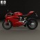 Ducati 1199 Panigale 2012 3d model