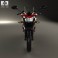 Honda CBR125R 2012 3d model