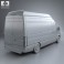Mercedes-Benz Sprinter Panel Van SWB SHR 2013 3d model