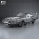 Plymouth Road Runner Superbird 1970 3d model