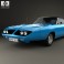 Plymouth Road Runner Superbird 1970 3d model