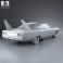 Plymouth Road Runner Superbird 1970 3d model