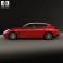 Porsche Panamera GTS 2014 3d model